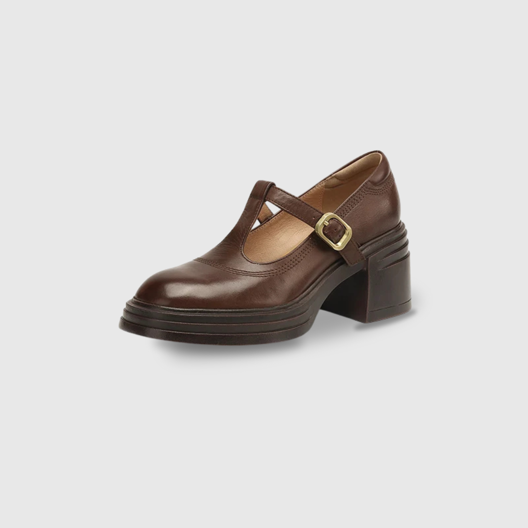 Barbara | Chunky Pumps Mary Janes