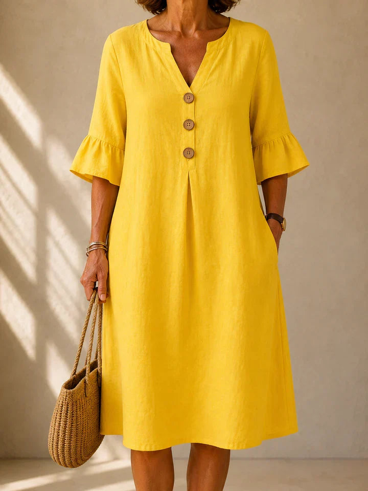 Eleanor™ | Button Dress