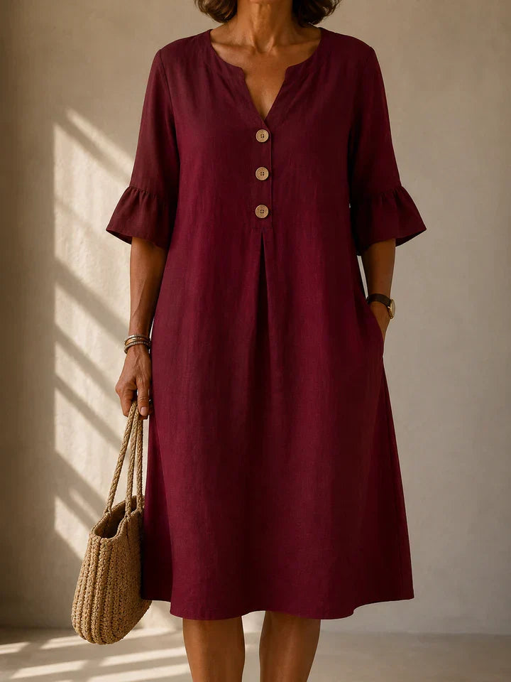 Eleanor™ | Button Dress