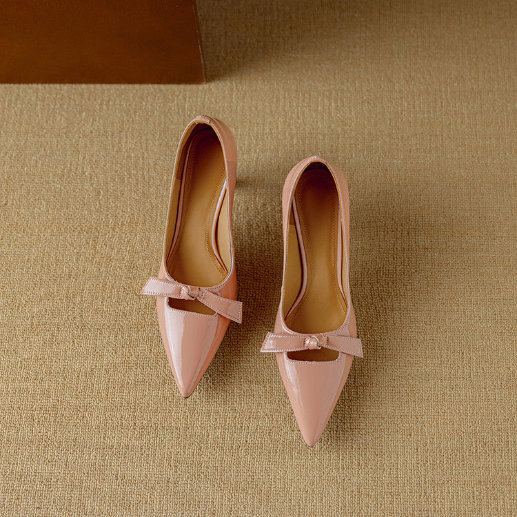Elayna | Elegant Leather Pumps