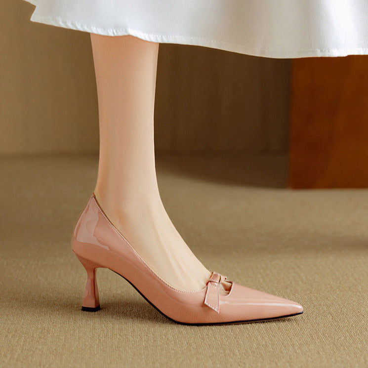 Elayna | Elegant Leather Pumps