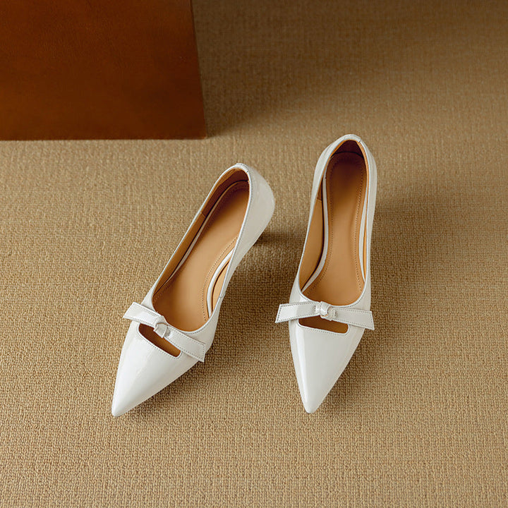 Elayna | Elegant Leather Pumps