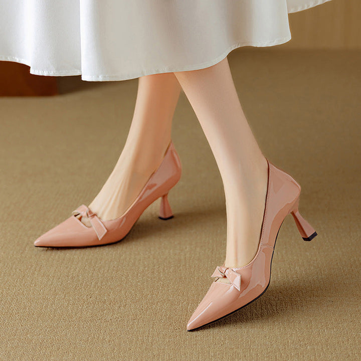 Elayna | Elegant Leather Pumps