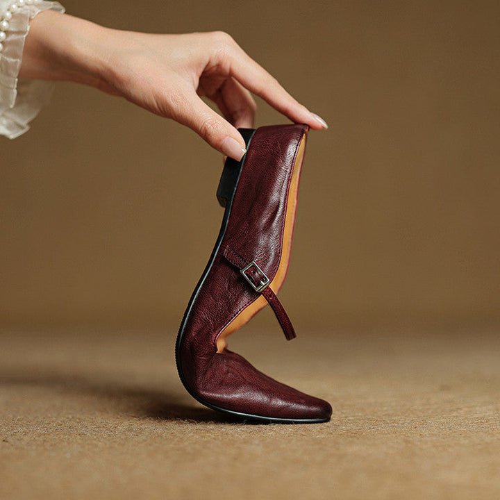 Orella | Pointed Toe Slingback Flats