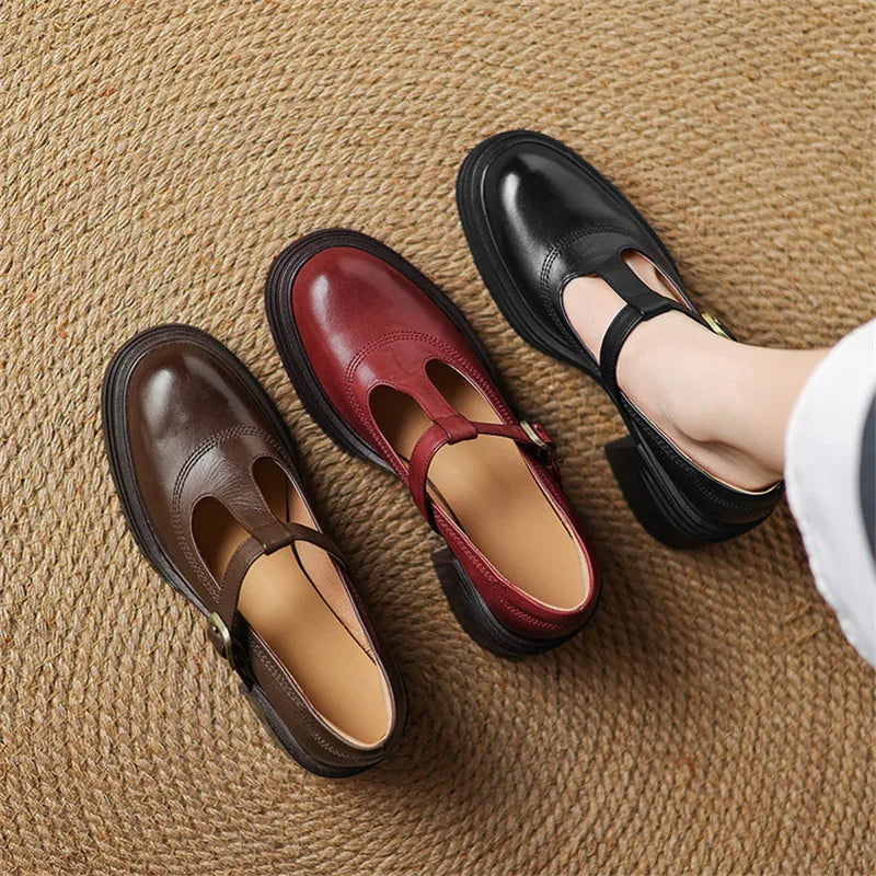 Barbara | Chunky Pumps Mary Janes