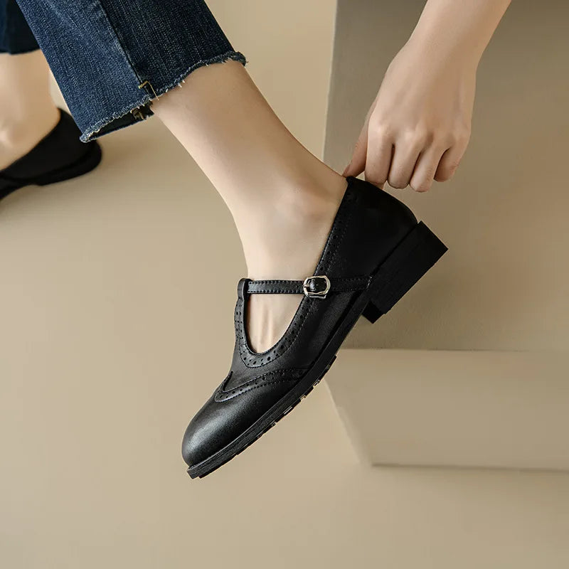 Patricia | Elegant T-Strap Mary Janes
