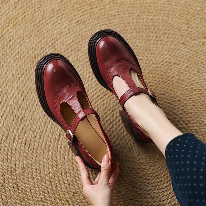 Barbara | Chunky Pumps Mary Janes