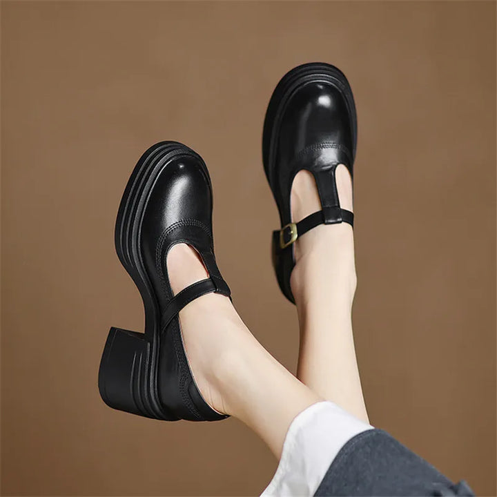 Barbara | Chunky Pumps Mary Janes
