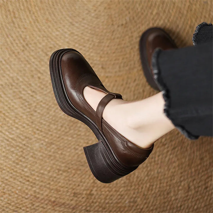 Barbara | Chunky Pumps Mary Janes