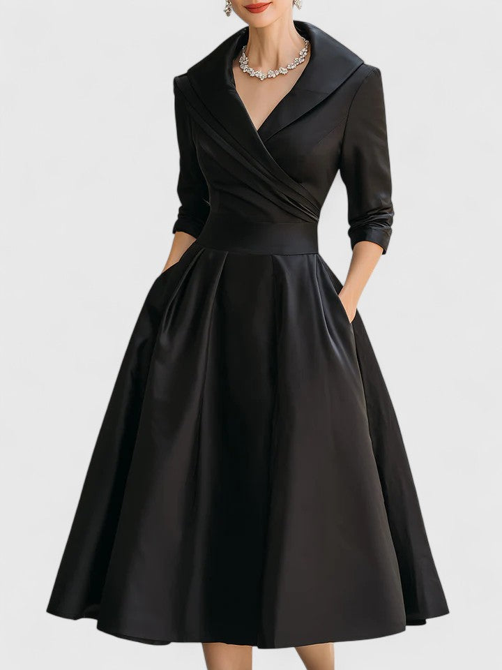 Zyrah™ | Elegant Midi Dress