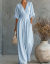 Chiara | Fluid Long Jumpsuit with Print