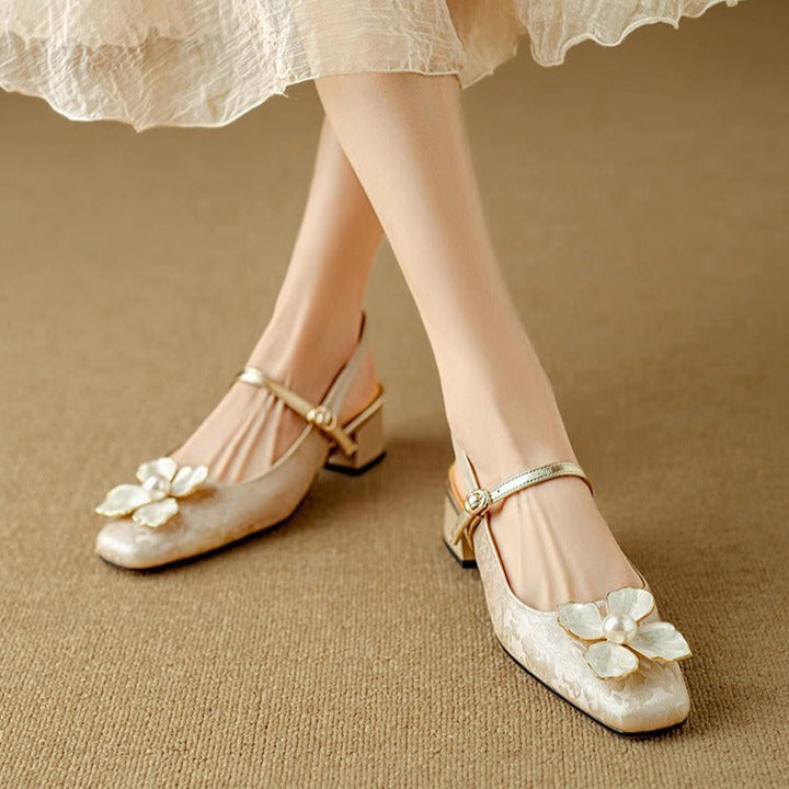 Diana | Genine Slingback Pumps