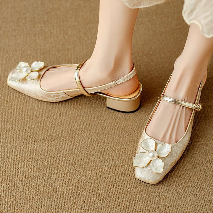 Diana | Genine Slingback Pumps